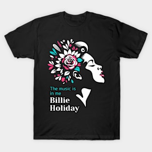 Billie Holiday retro T-Shirt